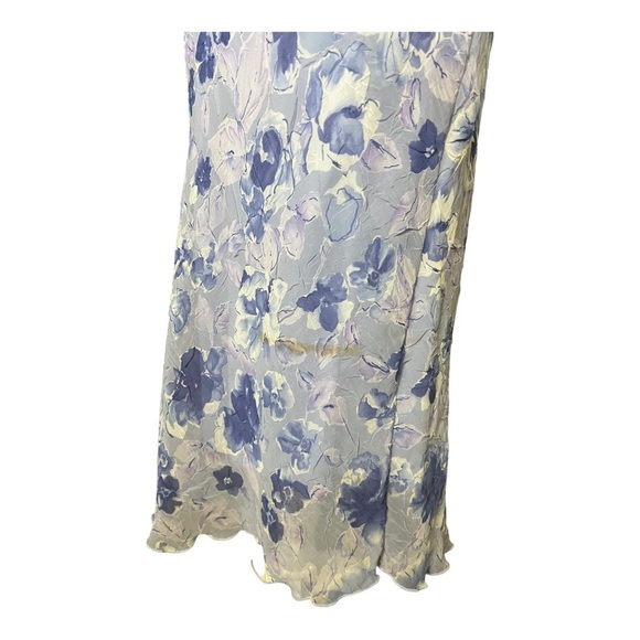 2-Piece Blue Floral Sweater & Dress Set Size 6 - Picture 4 of 7